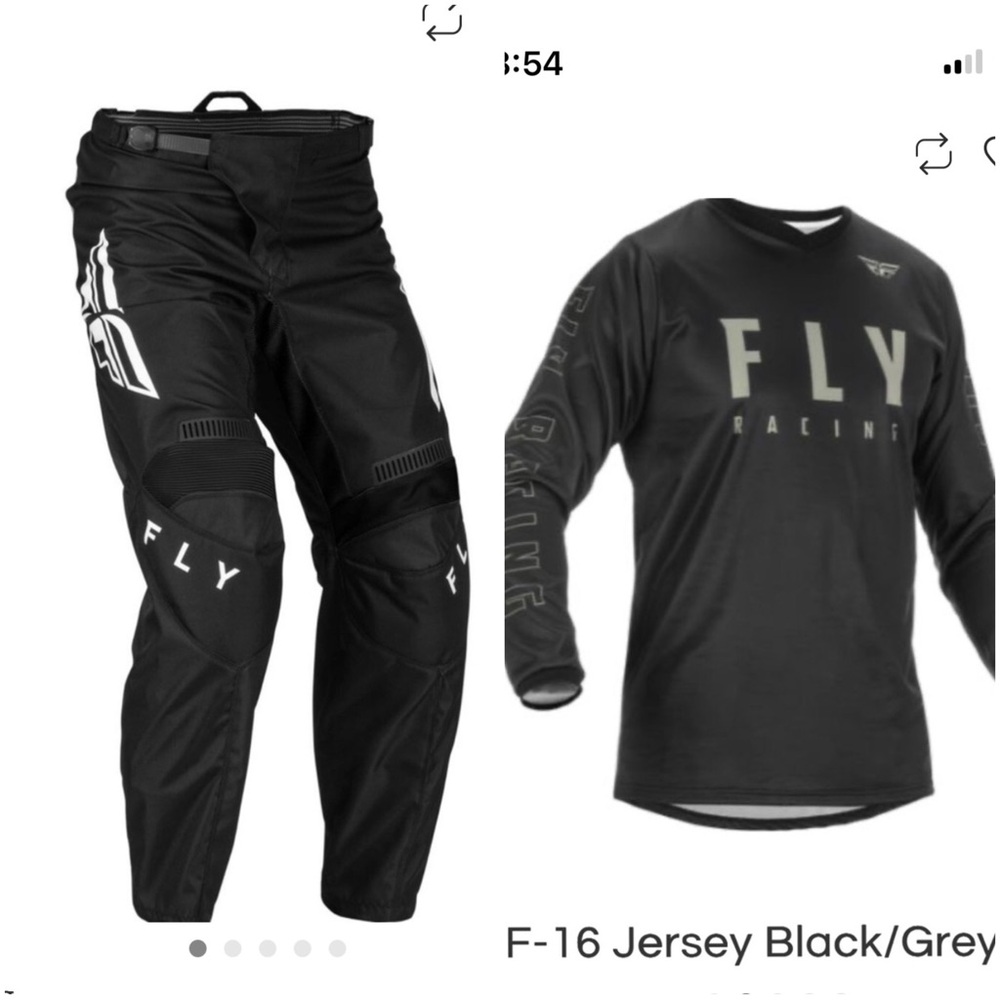 Fly Racing F-16 Motocross Riding Pants BMX ATV Pant Jersey Dirt Bike men Sz 32